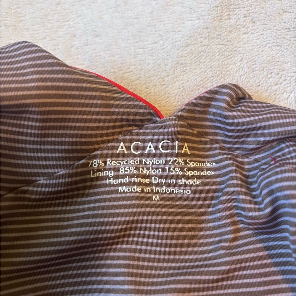 ACACIA One-Piece in Bright Red - Picture 3 of 3